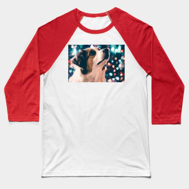 Australian Shepherd — Merry Christmas Baseball T-Shirt by kcvg